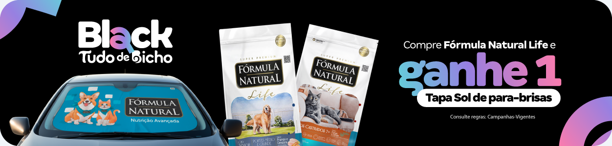 Compre 1 Fórmula Natural ganhe 1 tapa parabrisa
